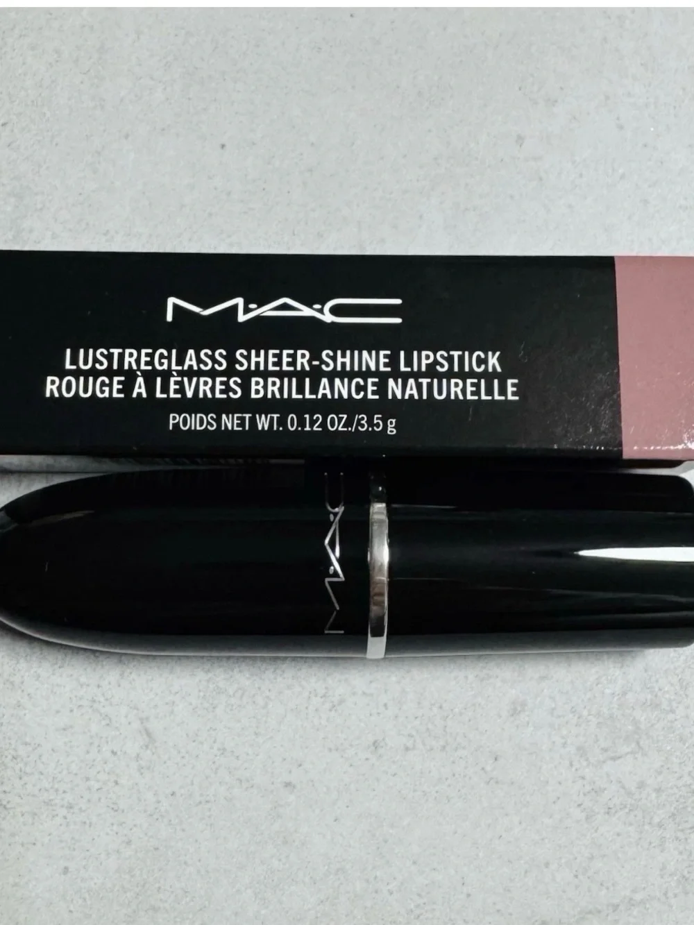 MAC Cosmetics Lustreglass Sheer-Shine Lipstick - Not Humble Just Bragging - new